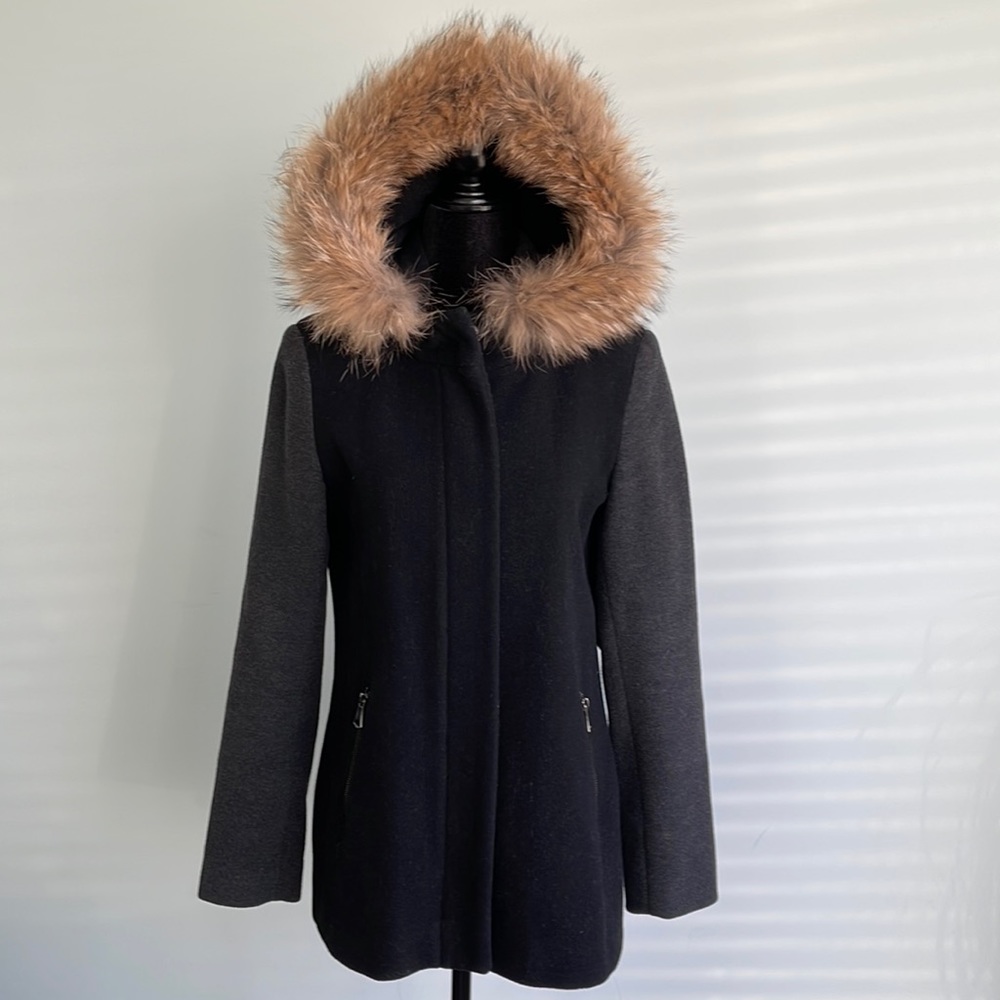 Marc New York Andrew Marc two tone wool coat. Size 2
